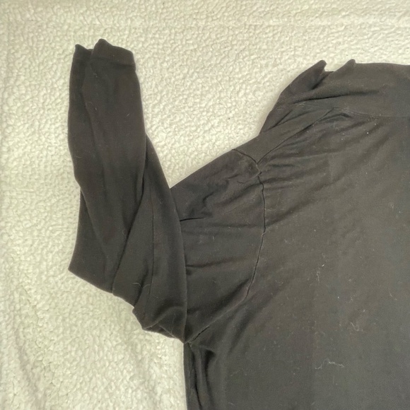 Women’s  Black XL Gillian Grey Long Sleeve Top - Picture 8 of 12